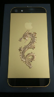 iPhone 5 mạ vàng khảm rồng (Limitted)